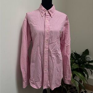 Ralph Lauren Pink Checkered Men's Shirt
